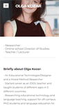 Mobile Screenshot of olgakozar.com